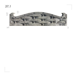 Форма для забора 37.1