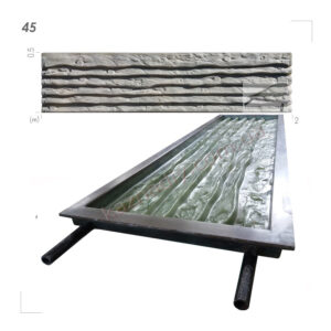 Форма для забора 45