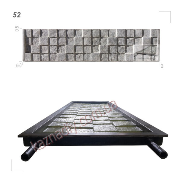 Форма для забора 52