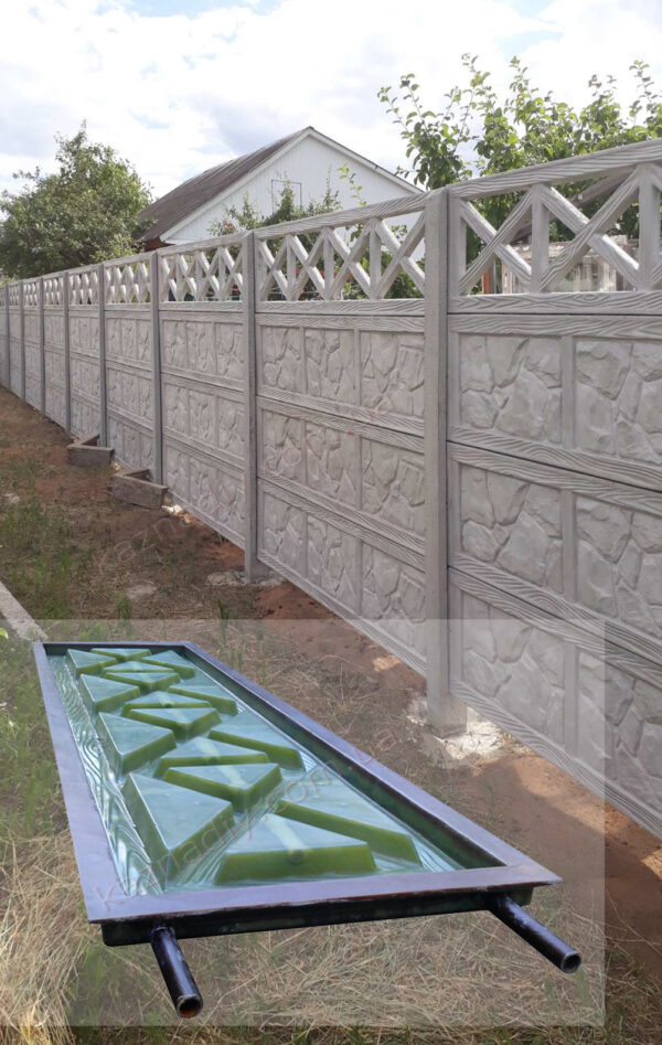 Форма для забора 29.1 - obrazek 2