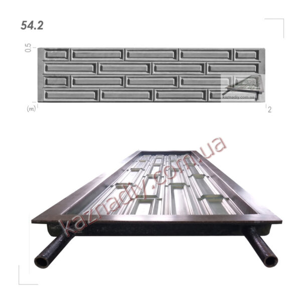 Форма для забора 54.2