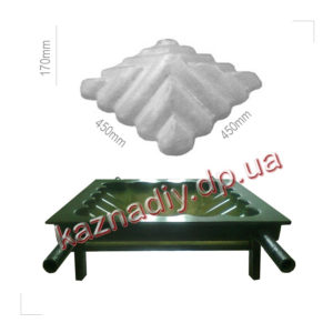 Форма для накрытия, 450х170мм