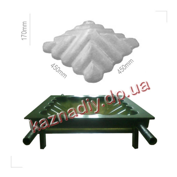 Форма для накрытия, 450х170мм