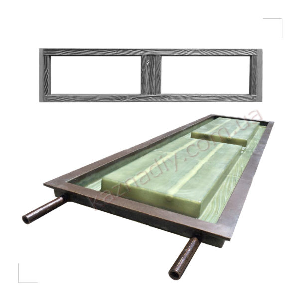 Форма для оконного проема садового домика