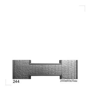 Форма для противоусадочной плиты 244