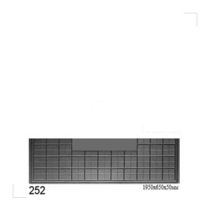 Форма для противоусадочной плиты 252