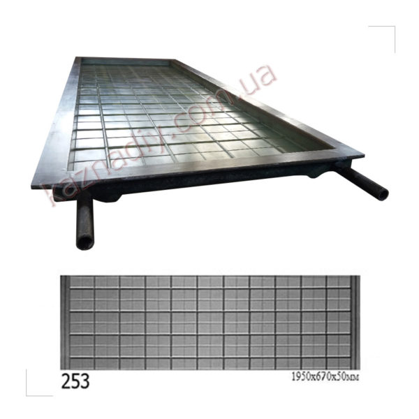 Форма для противоусадочной плиты