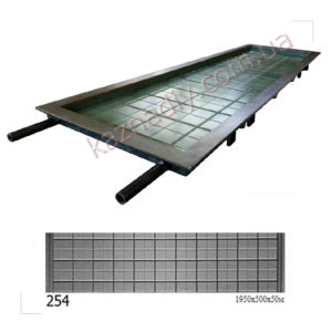 Форма для противоусадочной плиты