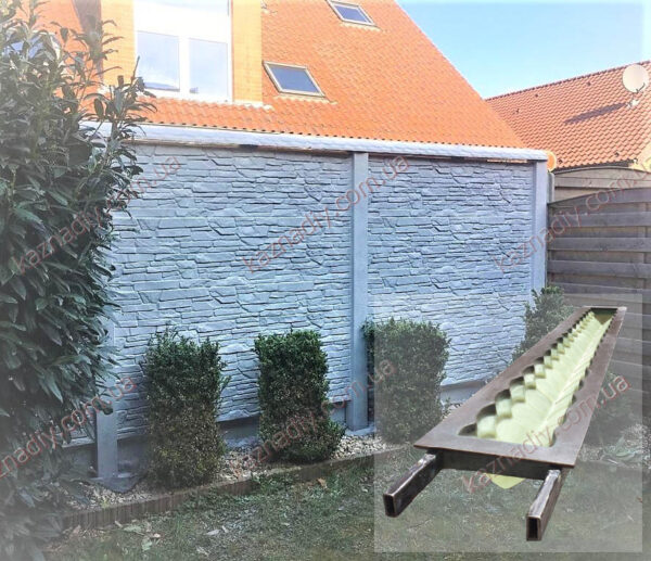 Формы для заборных накрытий