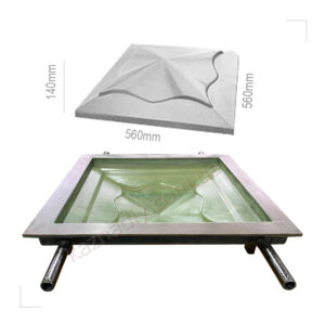 Форма для накрытия, медуза, 560х140мм