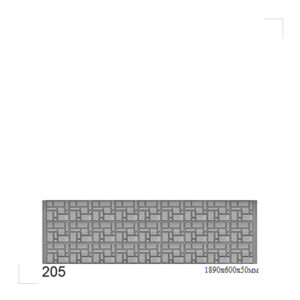 Форма для противоусадочной плиты 205