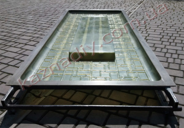 Форма для противоусадочной плиты 272 - obrazek 3