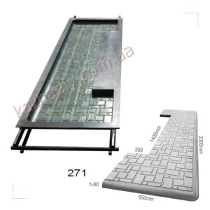 Форма для противоусадочной плиты 271