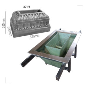 Форма Для Тумбы 301/1 Под Памятник , с вставкой (пустотником)