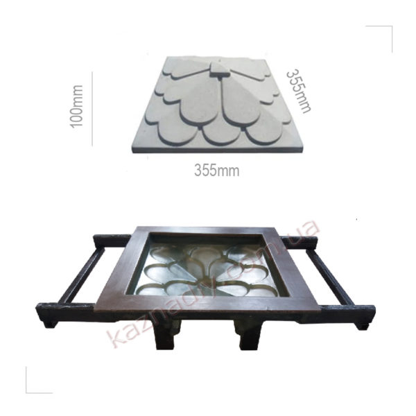 Форма для накрытия на столб