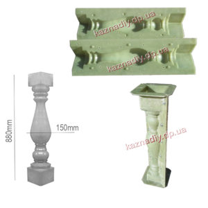 форма для балясины