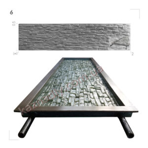 Форма для изготовления бетонного забора