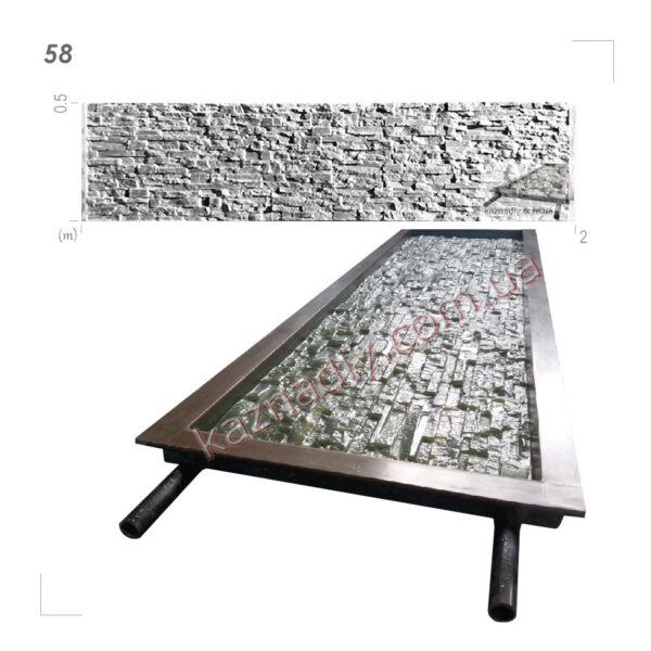 Форма для изготовления забора