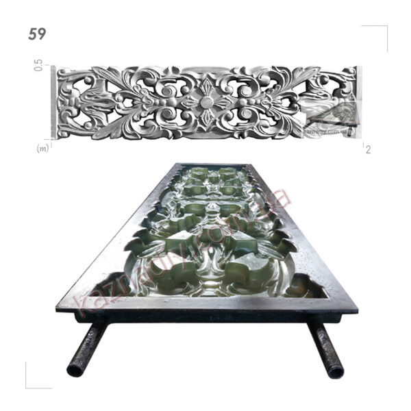 Форма для забора 59