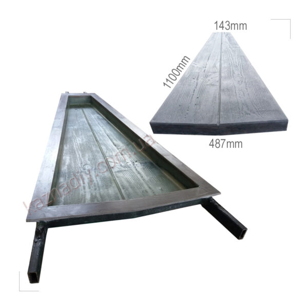 Форма для тротуарной плитки, дерево